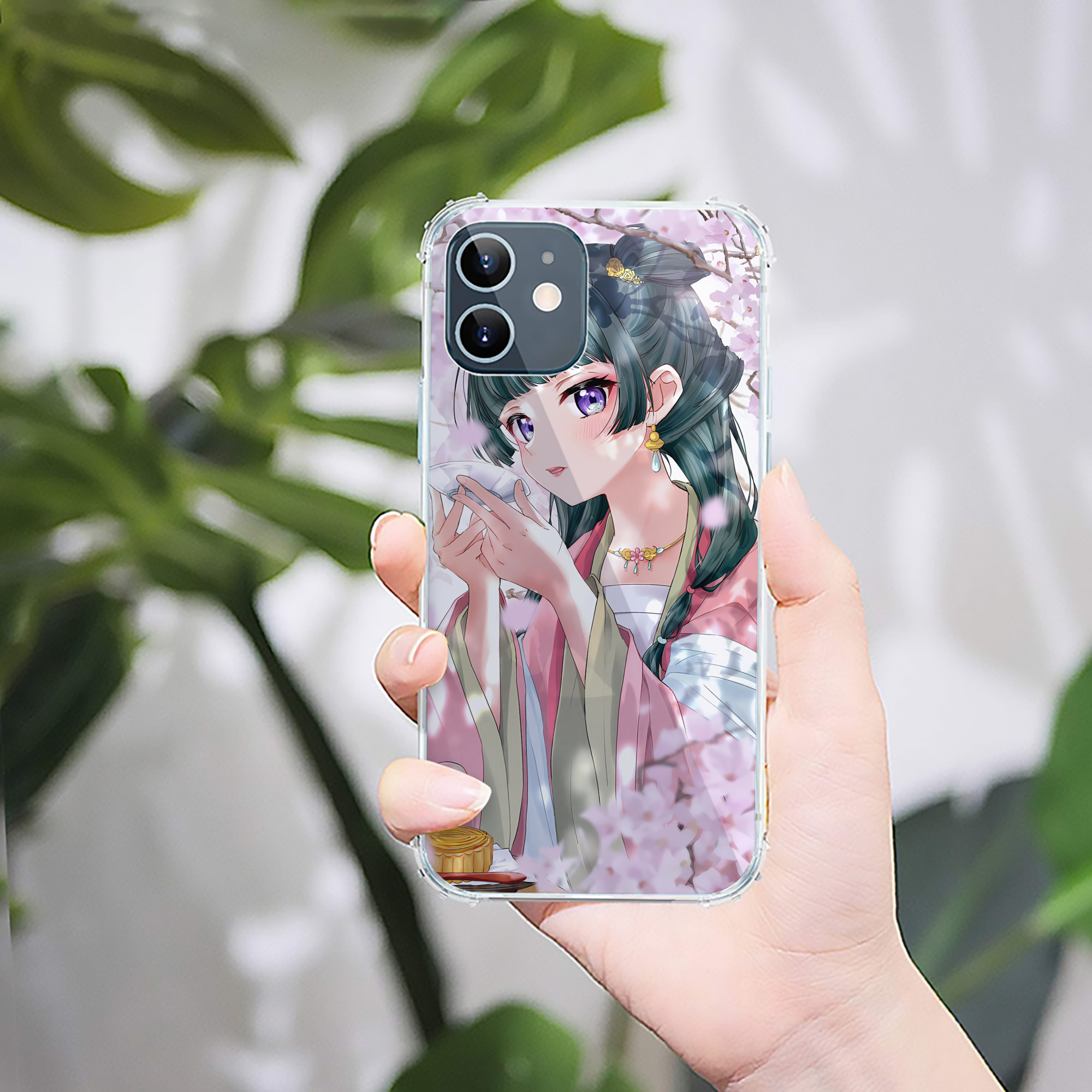 （画像用） 薬屋のひとりごと The Apothecary Diaries 【iPhone 12シリーズ対応】透明スマホケース（クリアソフトケース）